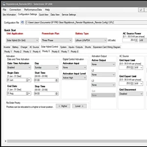 تنظیمات اینورتر